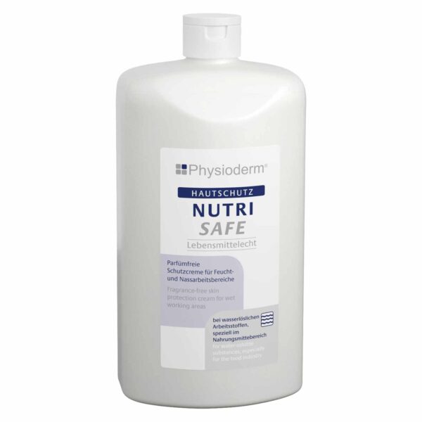 PHYSIODERM Hautschutzcreme Nutri Safe, HACCP-konform, Hautcreme, Gesichtscreme, parfümfrei – Bild 2