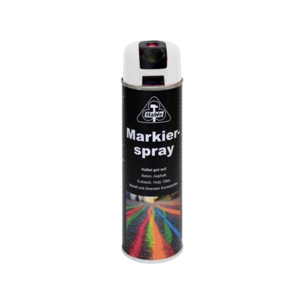 HaWe Markierspray 500 ml, Baumarkierer, Forstfarbe, Signalfarbe, witterungsbeständig, schnelltrocknend, Markierroller geeignet – Bild 2