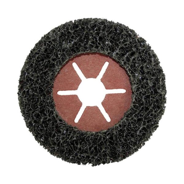 Putzscheibe Polierscheibe Polierkissen für Winkelschleifer, Trennschleifer, metallisch blanke und rückstandsfreie Oberflächen - 115mm – Bild 2