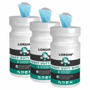 LORDIN Handreinigungstücher HEAVY DUTY WIPES - für starke und haftende Verschmutzung