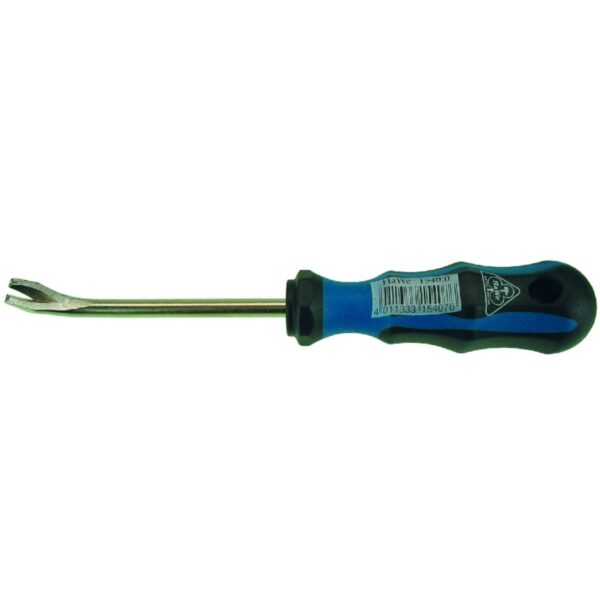 HaWe Tacksheber 1540.0 Nagelheber brüniert, Klinge aus CV-Stahl, 2-K-Heft und Loch, 220mm – Bild 2