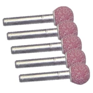 Schleifstift Kugel Polierstift Schleif Stift Gr. 16mm Körnung 46 VPE 5 Stück