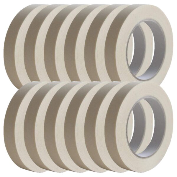 Kreppband, Krepp Klebeband, Abdeckband, Abklebeband bis 60° C - div. Größen / VPE – Bild 2