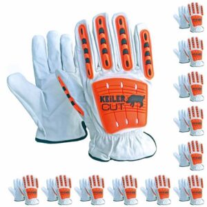 Schnittschutzhandschuhe Keiler Cut 12 Paar, Schutzhandschuh, Arbeitshandschuh, Schnittfestigkeit F, Schutzprotektoren