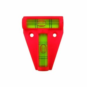 HaWe Kreuz-Wasserwage 183.05 K 5 T-Wasserwaage, Präzisionswasserwaage, kleine Wasserwaage 4,5cm