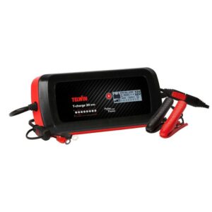 Telwin T-Charge 20 EVO 12 V / 24 V multifunktionelles Batterielade-, Erhaltungslade- und Testgerät mit Boost-Funktion für schnelle Aufladung