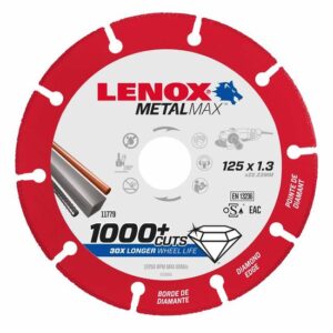 Lenox Diamanttrennscheibe METALMAX 125mm x 1,3 mm - Diamant Trennscheibe