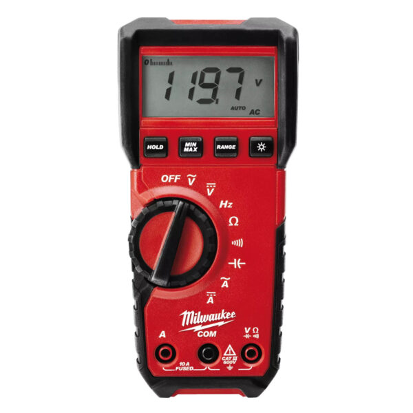 Milwaukee Digital-Multimeter 2216-40, Messgerät, Strommesser, Tester, Voltmeter, Echteffektivwertmessung TRMS – Bild 2