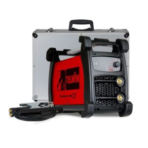 TELWIN Technology 236 XT ACX MMA und WIG Inverterschweissgerät, robuste Hülle inkl. Elektrodenhaltergarnitur, Massekabelanschlussgarnitur