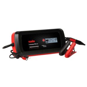 Telwin T-Charge 26 EVO 12 V / 24 V multifunktionelles Batterielade-, Erhaltungslade- und Testgerät mit Boost-Funktion für schnelle Aufladung
