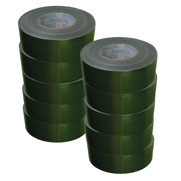 priotec Panzerband Panzertape Klebeband Dichtungsband Gewebeband reißfest - 50 Meter x 50mm oliv – Bild 2