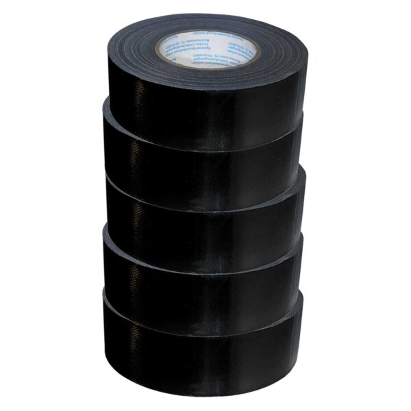 priotec Panzerband Panzertape Klebeband Dichtungsband Gewebeband reißfest - 50 Meter x 50mm schwarz – Bild 2