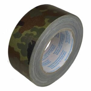 priotec BW Panzerband Panzertape Klebeband Dichtungsband reißfest - Flecktarn - 25 Meter x 50mm
