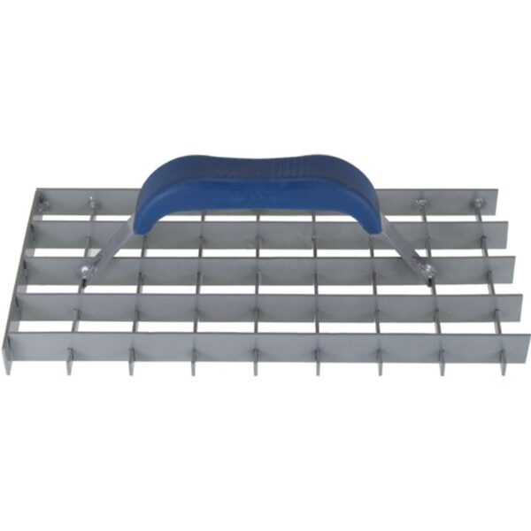 HaWe Gitter-Rabo 2625.0, Putzhobel, Porenbeton, Stahl ungezahnt, mit Stahlgriff und Gummiüberzug, Maschenweite 30x30 mm-280x140 mm – Bild 2