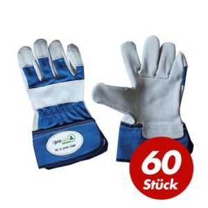 tprosafe kids premium Kinderhandschuhe blau-grau - für kleine Hände, strapazierfähig - 60 Paar