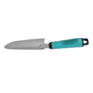 HaWe 30.510 - Pflanzenkelle, Gartenkelle, Blumenkelle, rutschfester Griff, Glanzverzinkt - 60 mm Breit