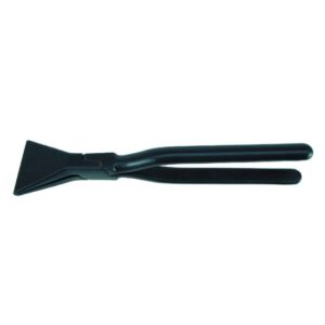 Hawe Falzzange gerade, Abkantzange, Klempner Blechzange, Biegzange, schwarz lackiert, Qualitätsstahl, 60mm