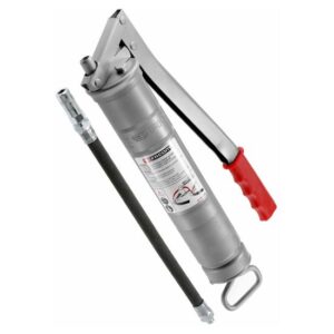 FACOM Handhebel Fettpresse mit Schlauch 378A.50, Kartuschenpresse, Fettspritze, loses Fett bis 400g