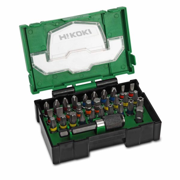 HiKOKI Bit-Box 32-teilig (Box I) - stapelbares Boxensystem – Bild 2