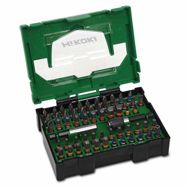 HiKOKI Bit-Box 60-teilig (Box II) stapelbares Boxensystem – Bild 2