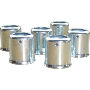 Schlauchhülsen für Schlauch mit Ø 11 mm, Länge 28 mm - genormt nach DIN Norm 1256 - 100 Stück