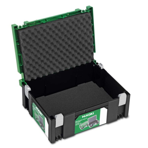HiKOKI HIK-System Case II mit Schaumstoffpolster - stapelbares Boxensystem – Bild 2