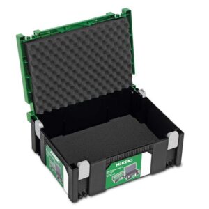 HiKOKI HIK-System Case II mit Schaumstoffpolster - stapelbares Boxensystem