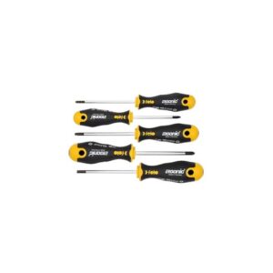 felo Schraubendreher Satz Ergonic 402, 5-teiliges Set - 2x Phillips + 3x Torx