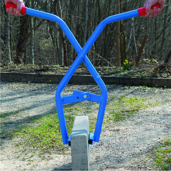 HaWe Bordsteinzange, Randsteinheber, Rinnsteinheber, Versetzzange - bis 100 Kg – Bild 2