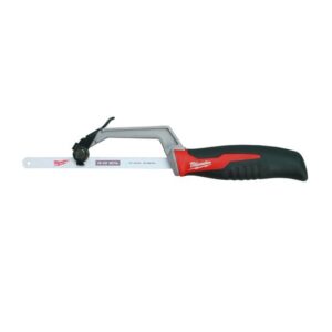 Milwaukee Hand-Bügelsäge Kompakt 250 mm,  24 TPI, Metallsäge, Handsäge, Eisensäge, Säge