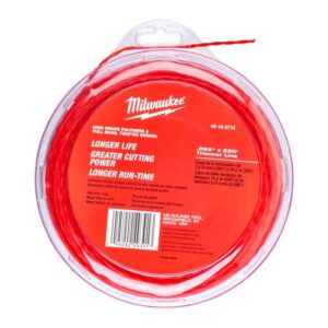 Milwaukee Trimmer-Faden 4916271 Ersatz-Schneidfaden, Rasentrimmer Zubehör 2/2,4mm - verschiedene Längen