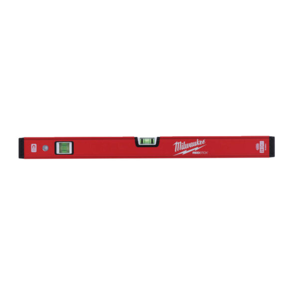 Milwaukee Wasserwaage REDSTICK Compact, Magnetwasserwaage, Aluminium, Messwerkzeug, 40cm, 60cm, 80cm – Bild 2