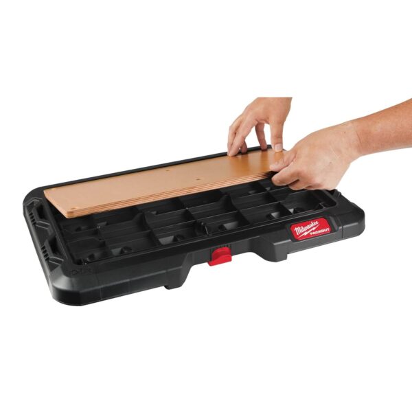 Milwaukee Holz-Arbeitsplatte PACKOUT, Holzplatte, Arbeitsunterlage, Schreibbrett, Schreibunterlage, Tischplatte – Bild 2