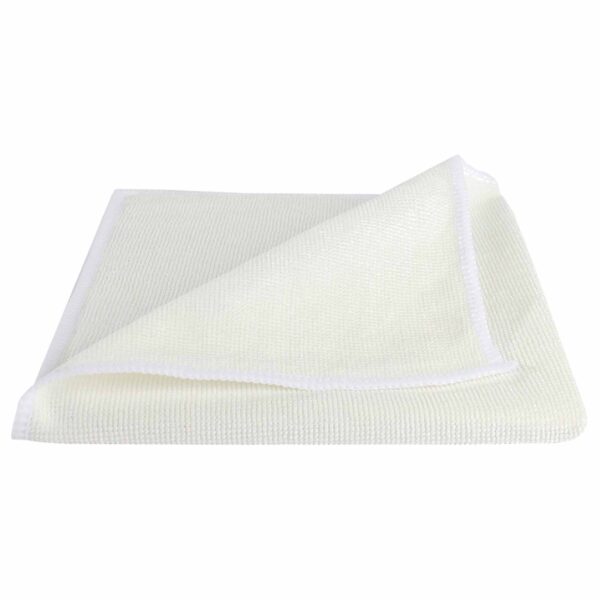 bellanet Microfasertuch Micro Top Microfaser Mikrofaser Tuch Lappen Wischtuch 40 x 40 cm weiß – Bild 2