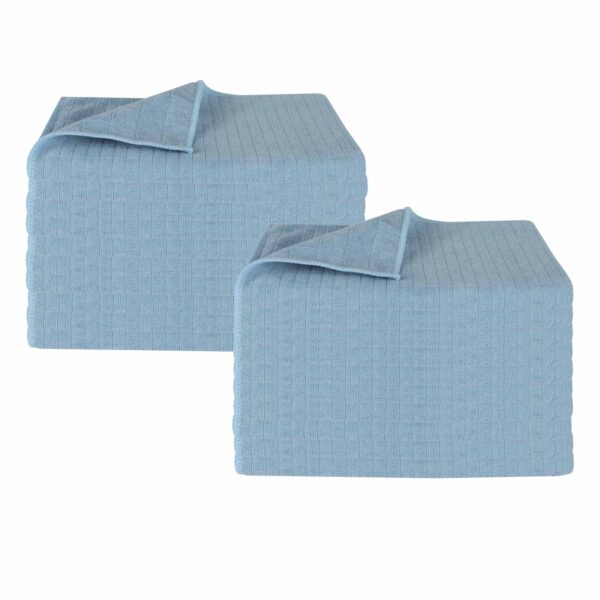 bellanet Bodentuch Micro Floor 50x60cm blau, Bodenwischtuch, Microfasertuch, hohe Saug- und Aufnahmefähigkeit – Bild 2