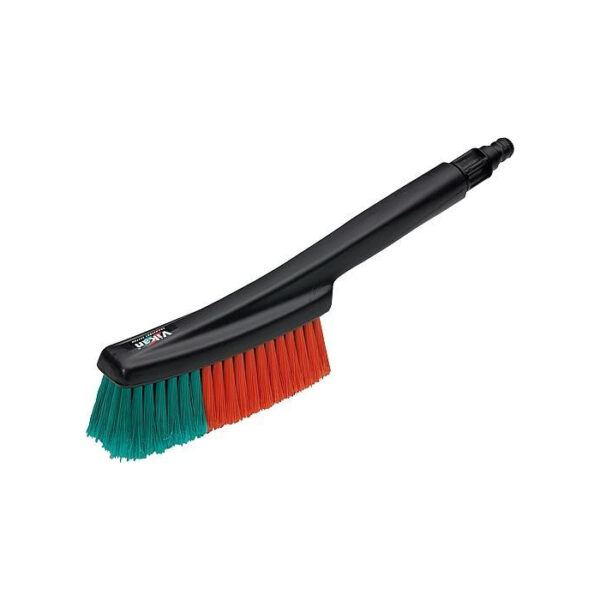 VIKAN Autobürste mit Wasserdurchlauf weich gesplisst Gardena Kupplung 35cm – Bild 2