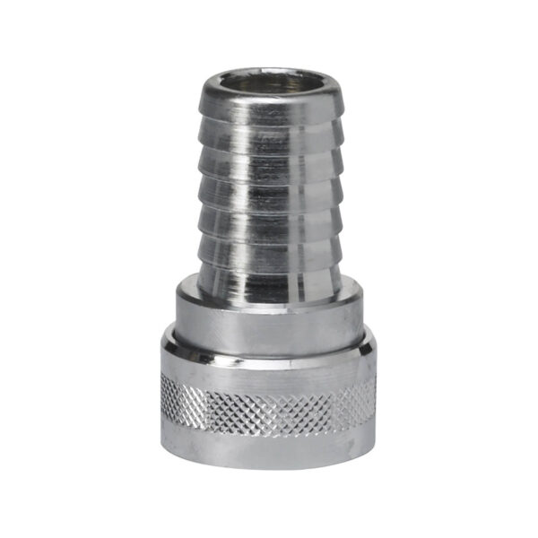 VIKAN Adapter Kupplung Verbinder 3/4" Schlauchanschluss Messing verchromt – Bild 2