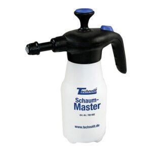 TECHNOLIT Drucksprüher Schaum-Master 1 Liter, für leichten Schaum, beständig gegen viele Säuren und Laugen