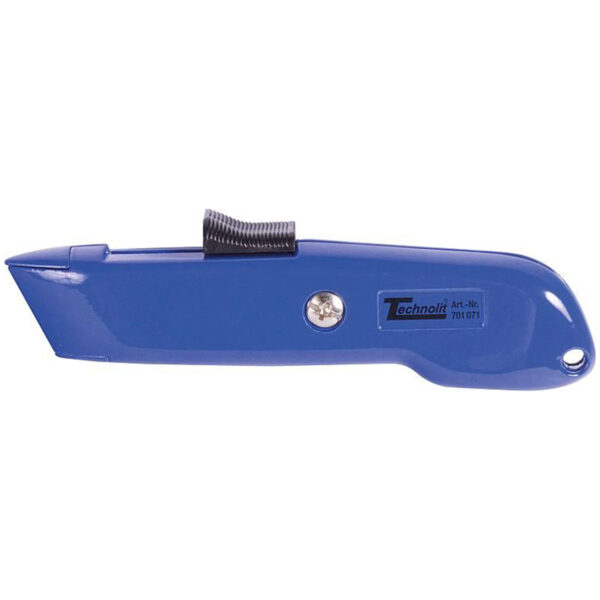 TECHNOLIT Cuttermesser Safety Cut, Sicherheitsmesser, Cutter, Teppichmesser, Kartonmesser, Trapezmesser – Bild 2
