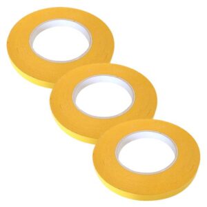 Doppelseitiges Klebeband 12mm x 50 m - Doppeltape Klebetape Tape - VPE 3 Rollen