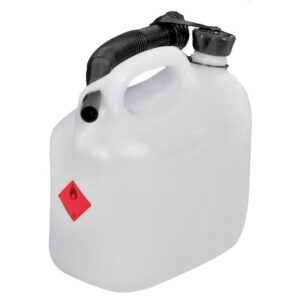 HiKOKI Kanister transparent 5 L - mit Verschluss und Ausgießer