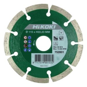 Hikoki Diamant Trennscheiben, Trennscheibe, Diamantscheibe, Diamanttrennscheibe - Beton / Stein / Fliesen / Glasfaser / Universal