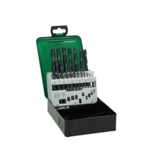 Hikoki Metallbohrer-Set, 780096, HSS-R, Stahl und Guss bis 900 N/mm², 19-teilig, hohe Lebensdauer