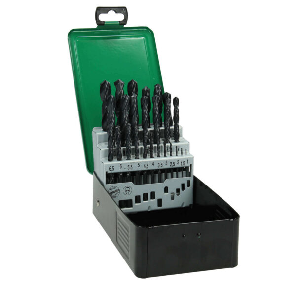 HiKOKI Metallbohrer HSS-R DIN 338 Kassette 25-teilig, Spiralbohrer, Eisenbohrer, rollgewalzt – Bild 2
