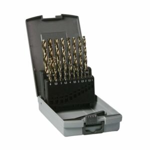 Hikoki Metallbohrer-Set, 780698, HSS-Co, Zugfestigkeit bis 1000 N/mm², 19-teilig, HSS-G plus Kobaltlegierung