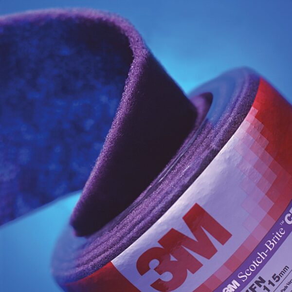 3M Scotch Brite CF-SR Handpads 4 Meter x 115mm - Reinigungsvlies Pads Vliespads – Bild 2