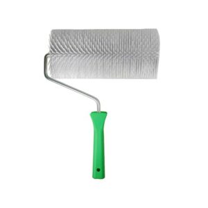 Hawe Entlüftungsroller, Stachelwalze, Laminieren, Geweberoller, Querrillen, Kunststoffgriff mit Stielaufnahme – 250mm