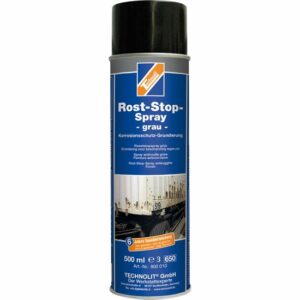 TECHNOLIT Rost-Stop-Spray 500ml, Grundierung, Korrosionsschutz, Rostschutz, Metallschutz, Karosserieschutz