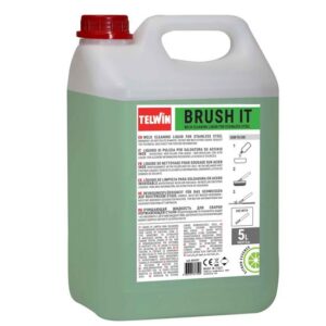Telwin Brush-it Reinigungsflüssigkeit 5l für Cleantech 200 - Schweißnahtreiniger, Edelstahlreiniger, Elektrolyt