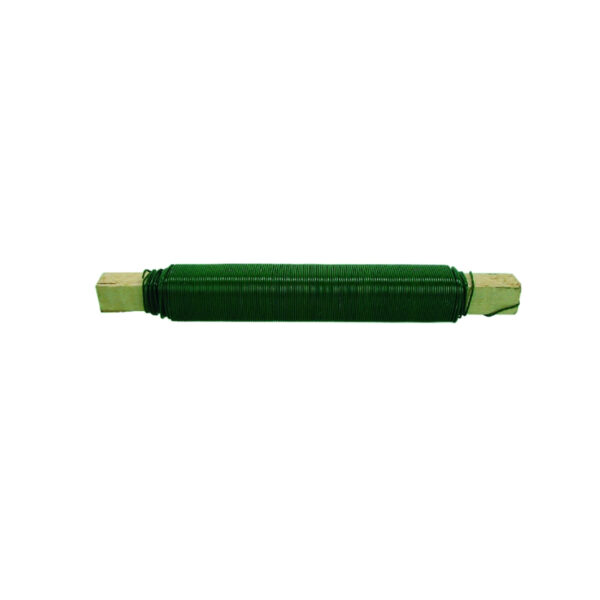 Hawe Wickeldraht 806.66 Pflanzenbinder, Bindedraht, Basteldraht, Blumendraht Grün 35m – Bild 2